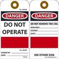 Nmc TAGS, DANGER DO NOT OPERATE,  RPT499